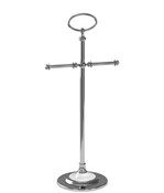 Arcade Freestanding Double Toilet Paper Holder
