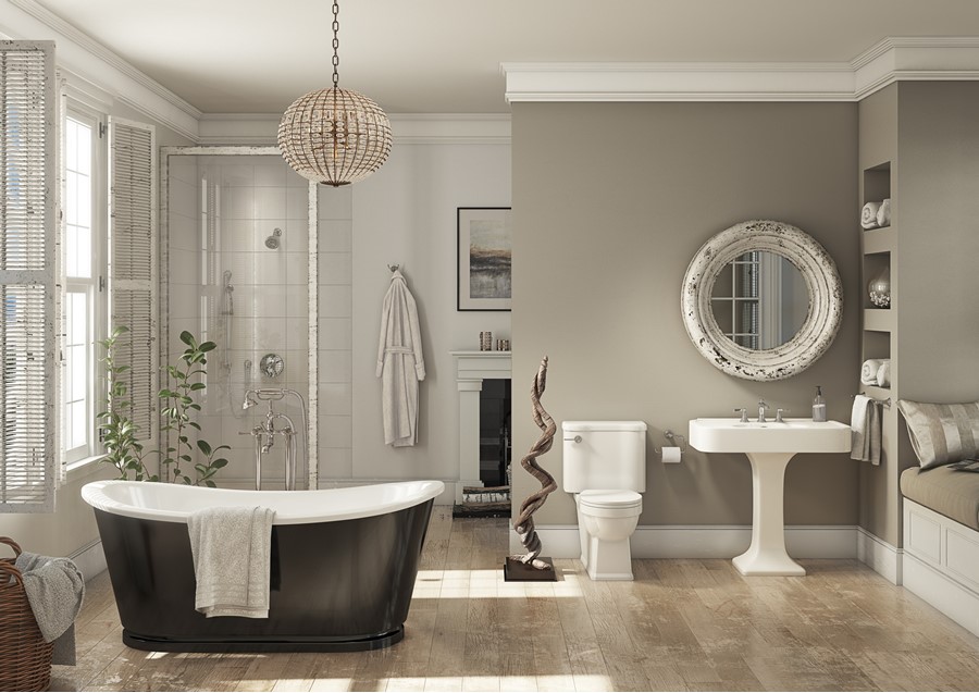 Berea Handshower Rail Set Luxury bathrooms, Crosswater London