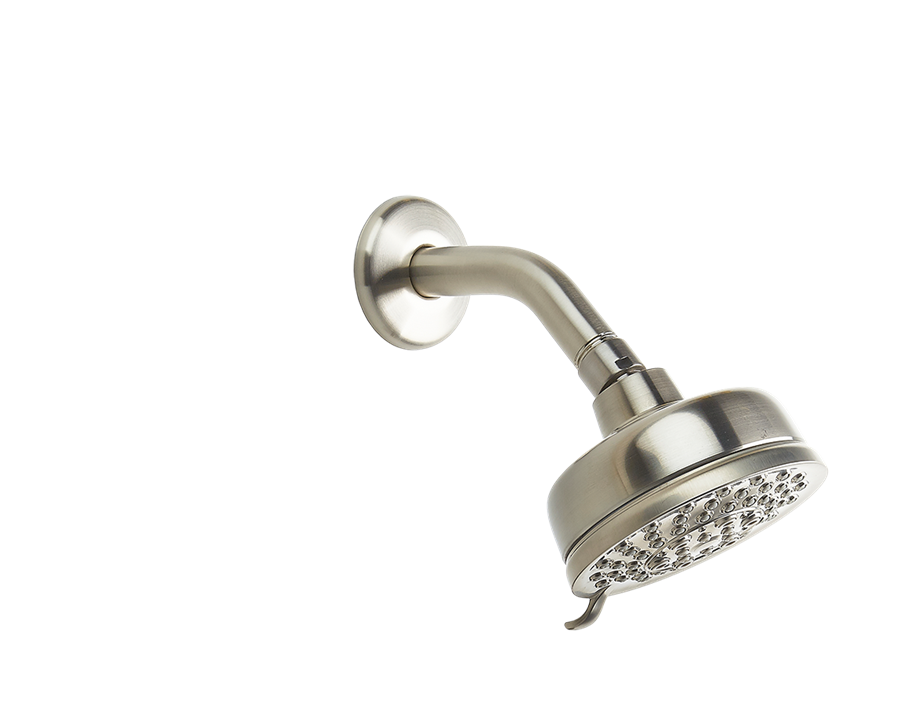 Berea Shower Head with Arm and Flange Luxury bathrooms, Crosswater