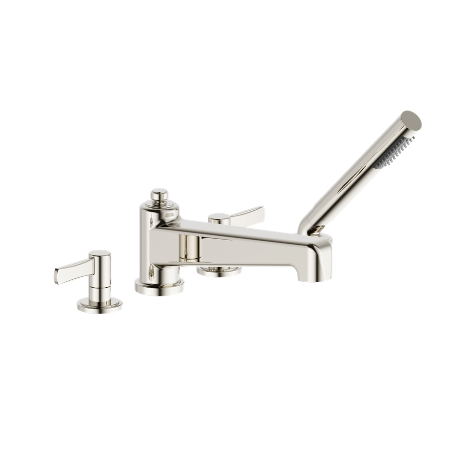 Darby Deck Mount Bathtub Faucet with Handshower Trim Luxury bathrooms