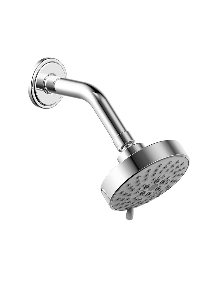 Darby Shower Head with Arm and Flange Luxury bathrooms, Crosswater London Crosswater Bathrooms
