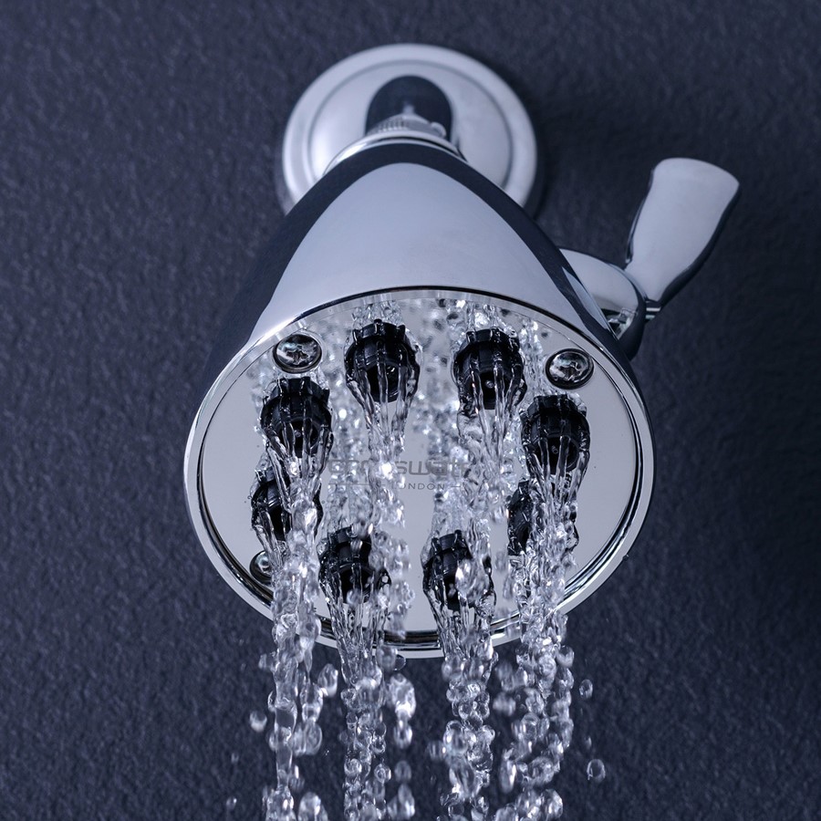 Elements 8jet Shower Head Luxury bathrooms, Crosswater London