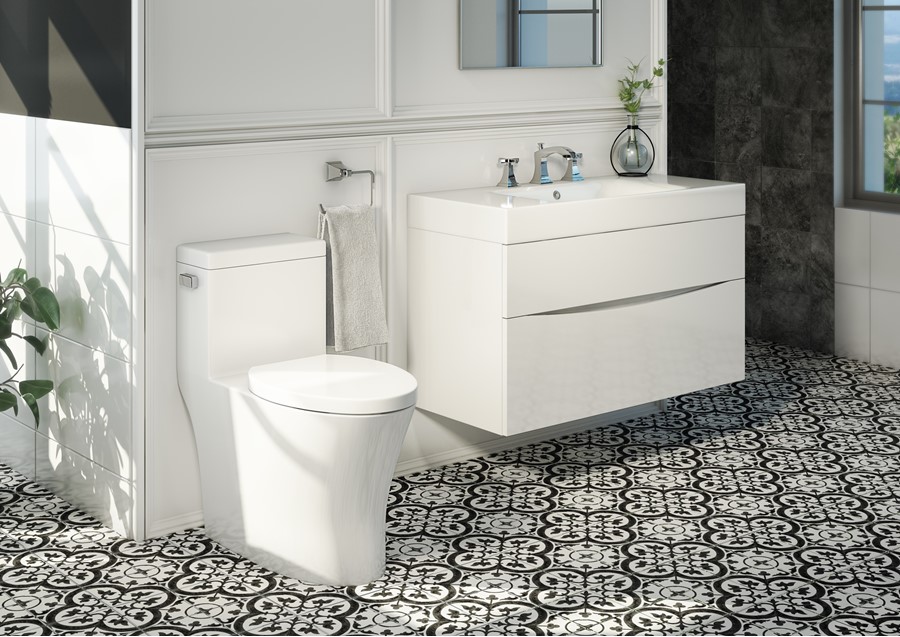 MPRO Onepiece Singleflush Toilet Luxury bathrooms, Crosswater