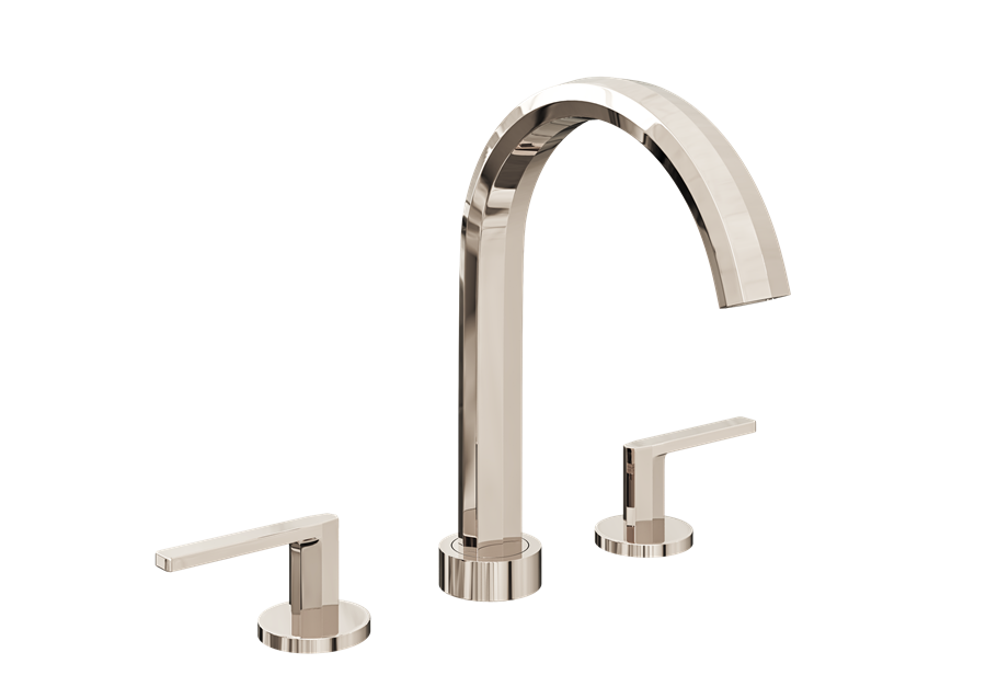 Heir Widespread Basin Faucet (Brushed Brass) in Faucets SKU 1808BB