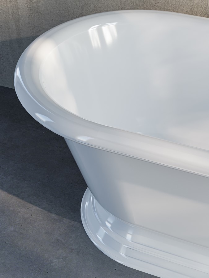 Belgravia Freestanding Pedestal Bathtub (Belgravia Freestanding Pedestal Bathtub) in Bathtubs