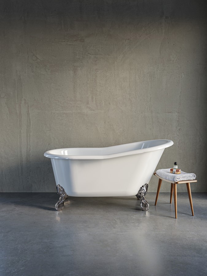 Belgravia Slipper Freestanding Footed Bathtub (Belgravia Slipper