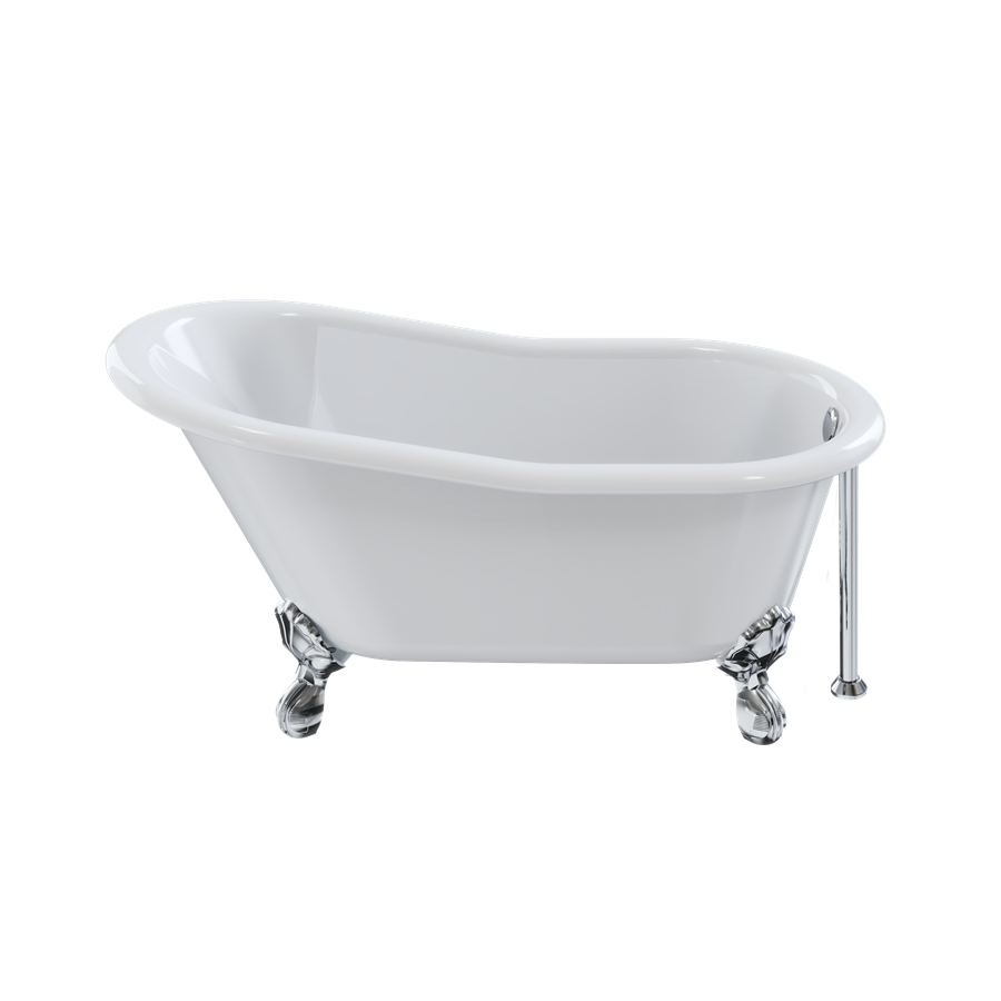 Belgravia Slipper Freestanding Footed Bathtub (Belgravia Slipper