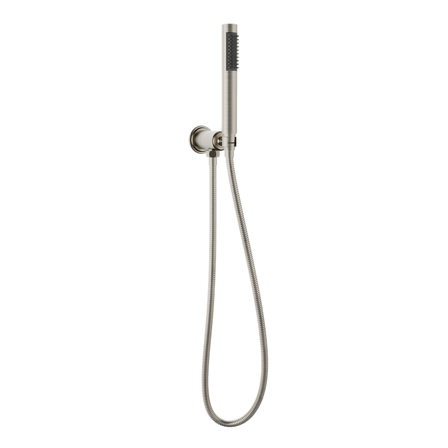 Darby Handshower with Hose and Bracket with Outlet (Polished Chrome