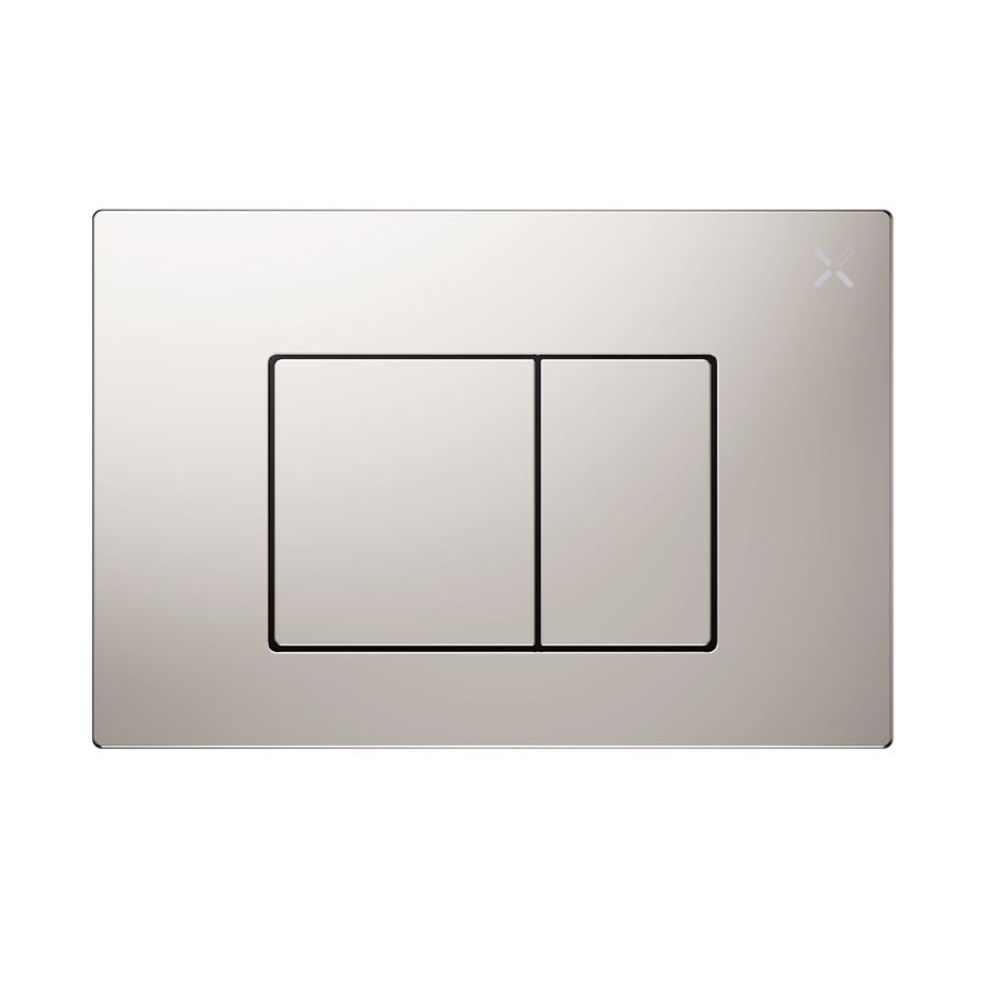 Flush actuator plate for Ressa X2 WallHung Spa Toilet (Brushed Brass