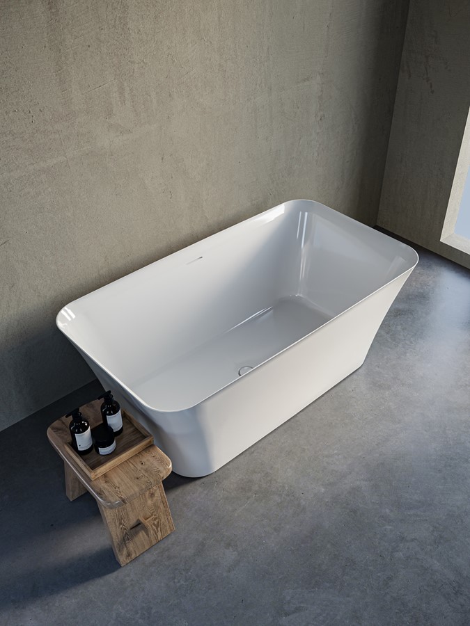 Heir 5' Freestanding Bathtub with Integral Overflow (Heir 5