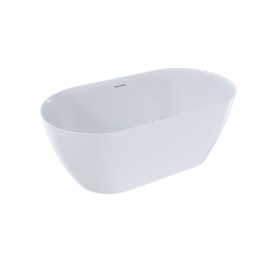 MPRO 5' Freestanding Bathtub with Integral Overflow (MPRO 5