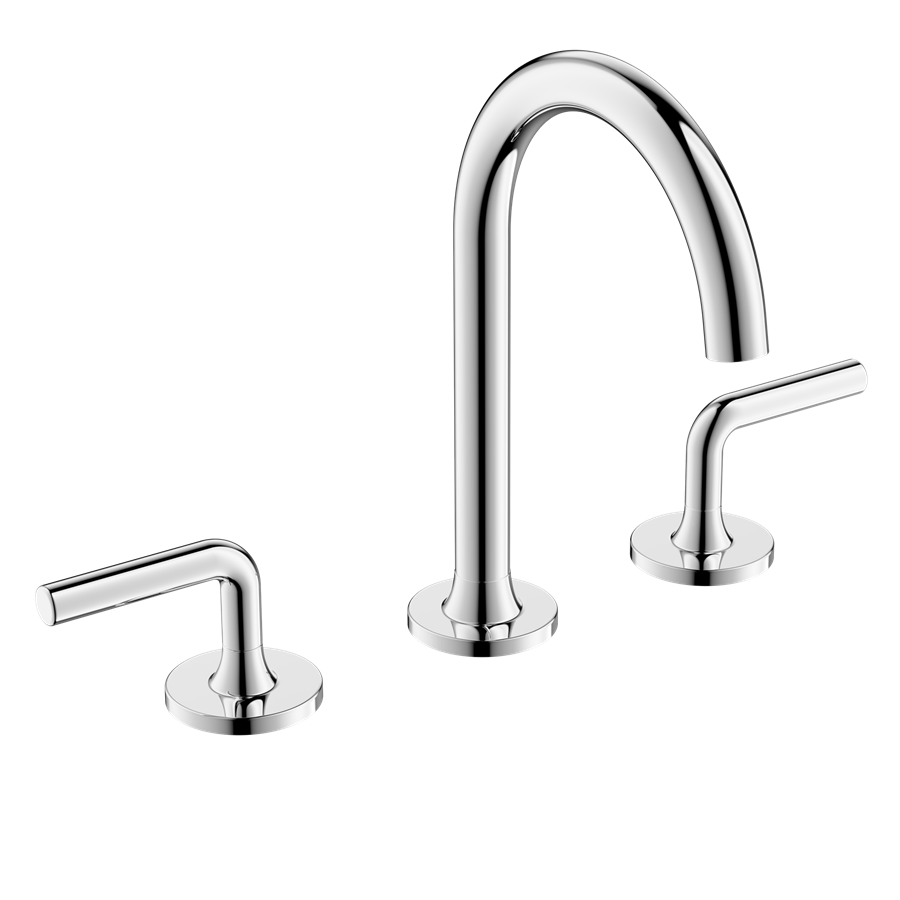 Taos Widespread Basin Faucet With High Spout (polished Chrome) 