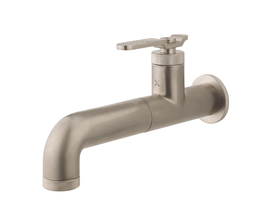 UNION Single Hole Wall Mount Basin Bathroom Faucet with Lever Handle