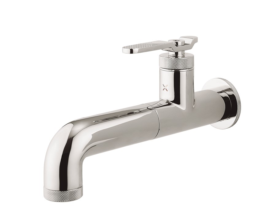 UNION Single Hole Wall Mount Basin Bathroom Faucet with Lever Handle