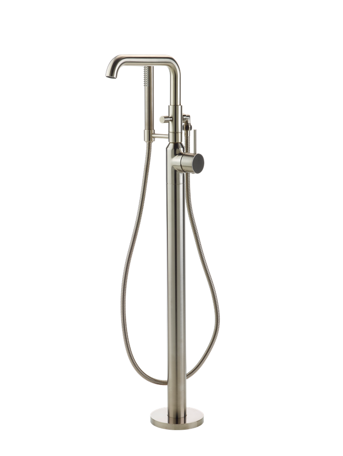 Taos Floor Mount Tub Filler with Handshower Luxury bathrooms