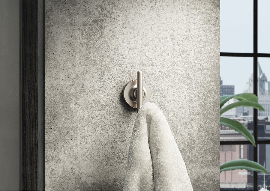 Taos Robe Hook in Bathroom Accessories Luxury bathrooms, Crosswater