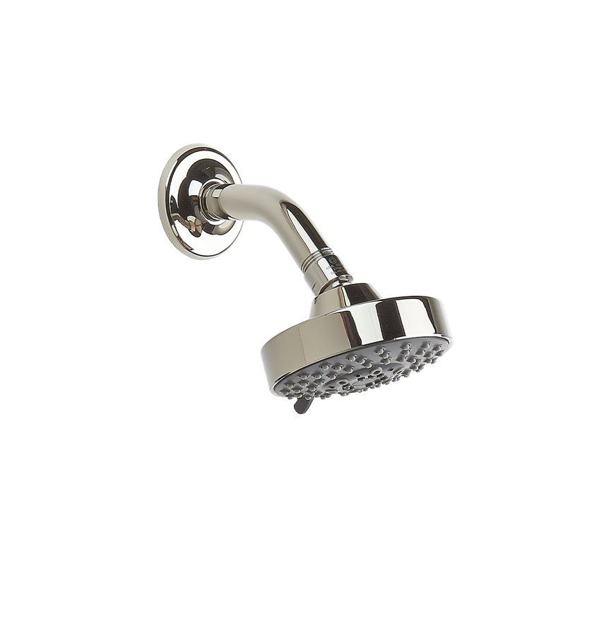 Taos Shower Head with Arm and Flange | Luxury bathrooms, Crosswater ...