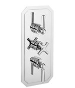 Waldorf Metal Lever 2000 Thermostatic Trim with 2 Integrated Volume Controls