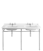 Waldorf 59” Double Sink Console Set