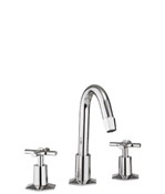 Waldorf Crosshead Tall Spout Widespread Lavatory Faucet