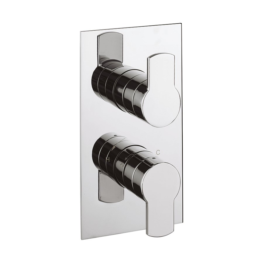 Wisp 1500 Thermostatic Valve Trim (2 Outlets) | Luxury bathrooms ...