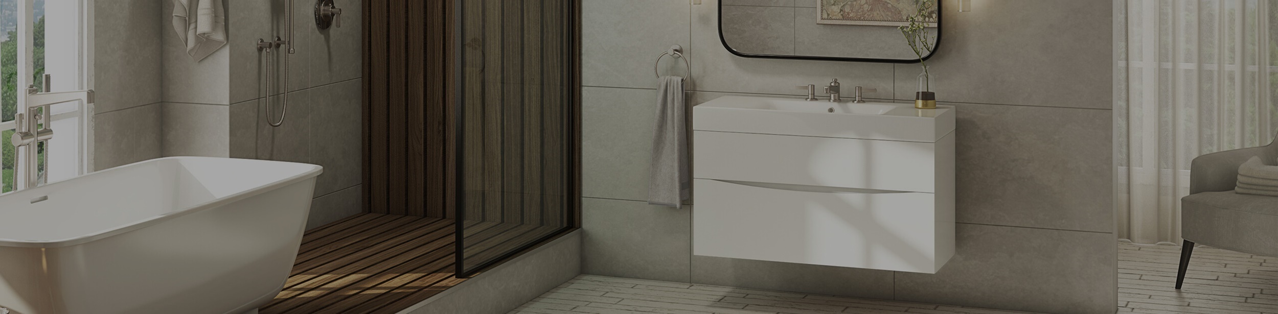 Crosswater London Luxury Bathroom Brassware, Fixtures, Furniture, and